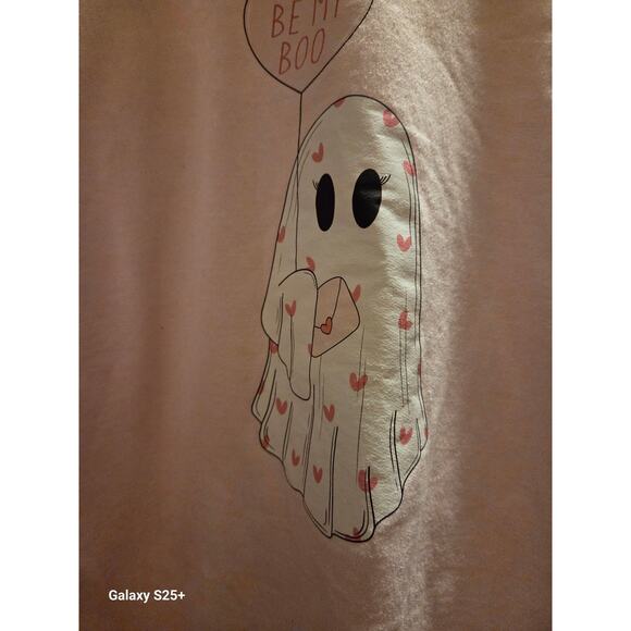 BE MY BOO Sweatshirt XL Baby Pink - Picture 2 of 2